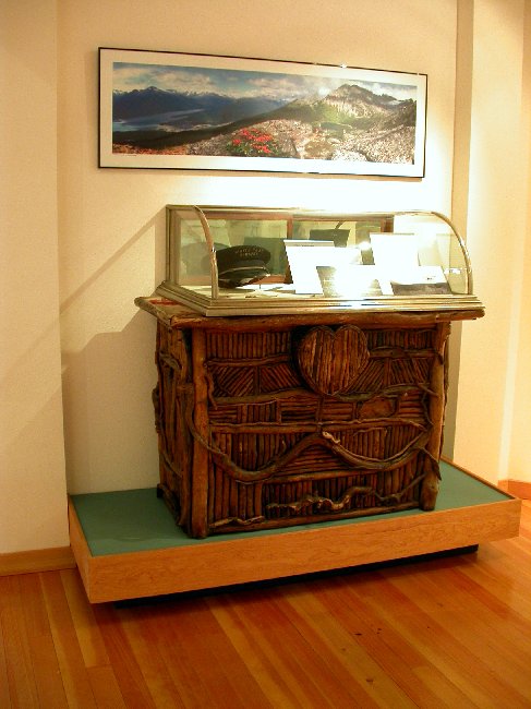 A photo of the museum at Skagway, Alaska