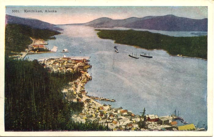 A photo of Ketchikan, Alaska.