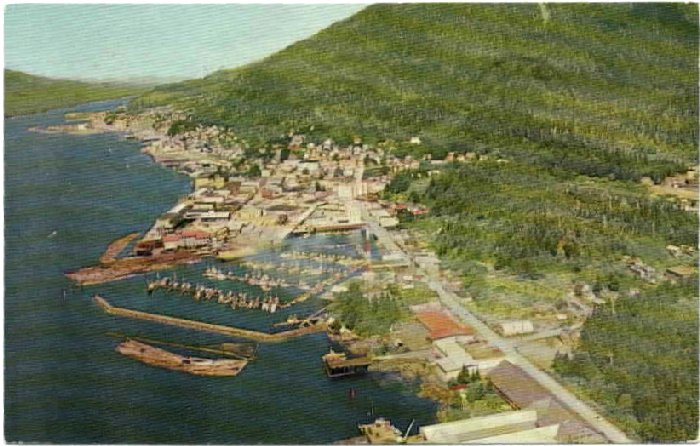 A photo of Ketchikan, Alaska.