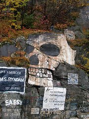 Soapy Smith's Skull at Skagway, Alaska