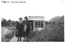 A historic photo showing the Yukon Ivory Shop