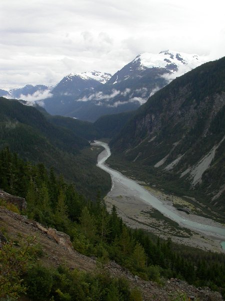 A photo of the Salmon River valley.