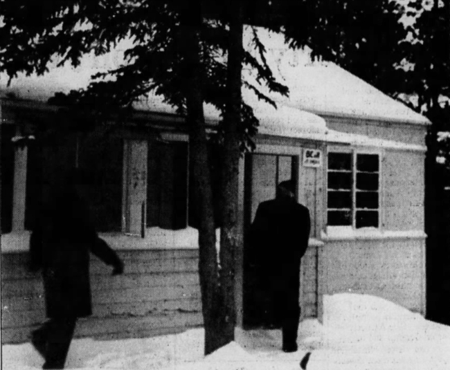 Cemesto home in Camp Takhini, 1965