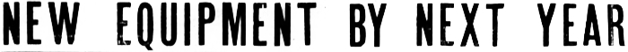 New Equipment by Next Year - CNT Yukon, 1959