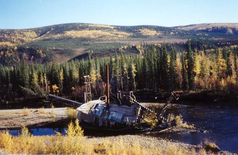 The Cowden Gold Dredge (also known as the 'Lost Chicken Dredge', near Chicken, Alaska