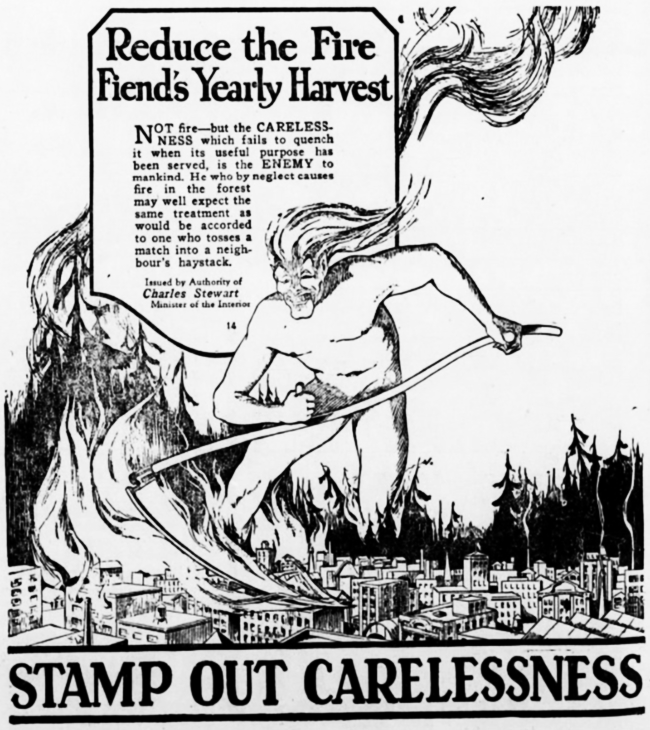 The Fire Fiend in Canada, 1928