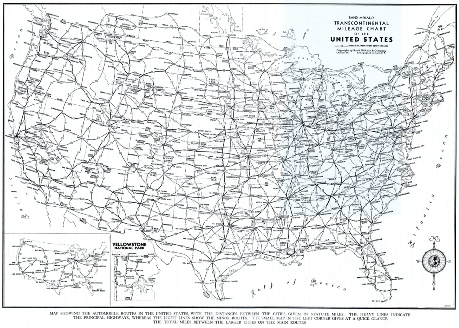 Highways in the United States, 1947