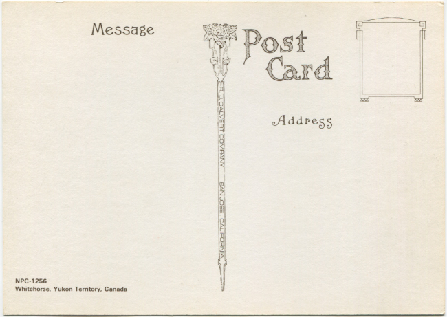 Postcards by the R. J. Calvert Company - NPC-1256: Whitehorse, Yukon Territory, Canada