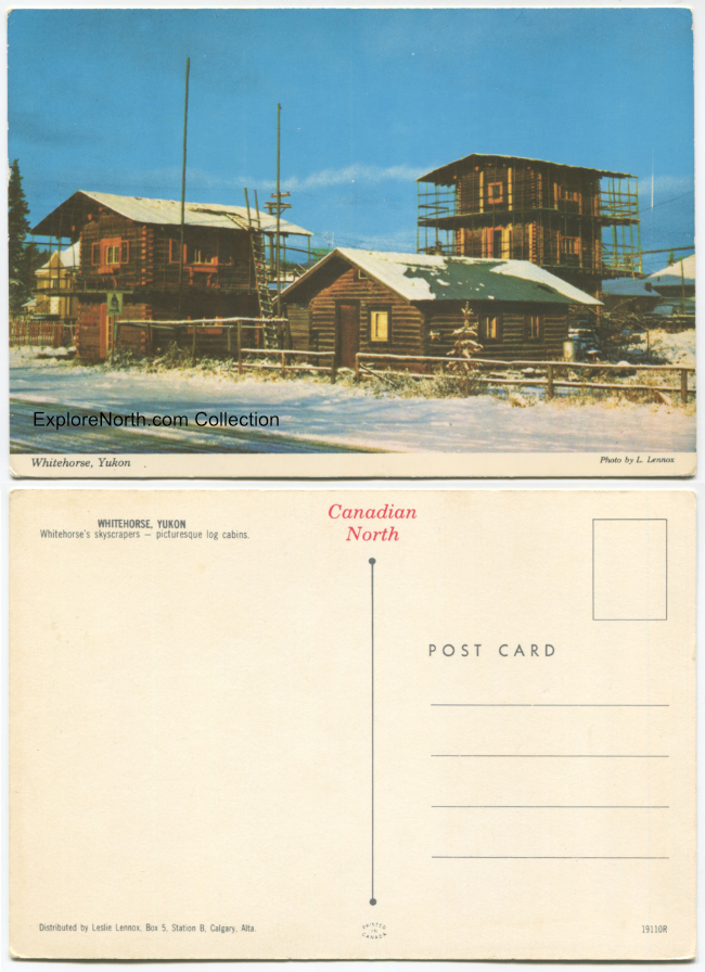 Martin Berrigan's 'Log Skyscapers' in Whitehorse, Yukon Territory