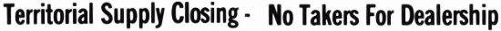 Headline: Territorial Supply Co., Whitehorse, Yukon, September 10, 1976