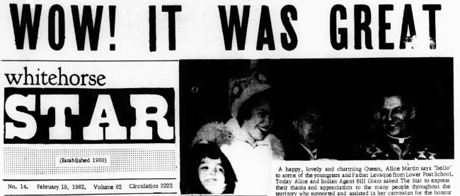 Summary of the 1962 Yukon Sourdough Rendezvous at Whitehorse, Yukon - 'WOW, IT WAS GREAT!'