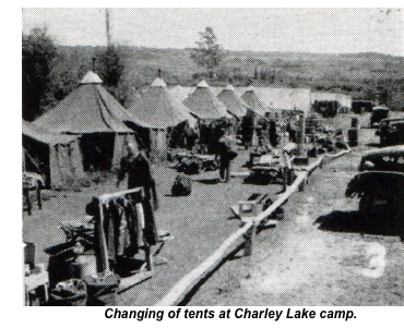 Tent Camp at Charley Lake