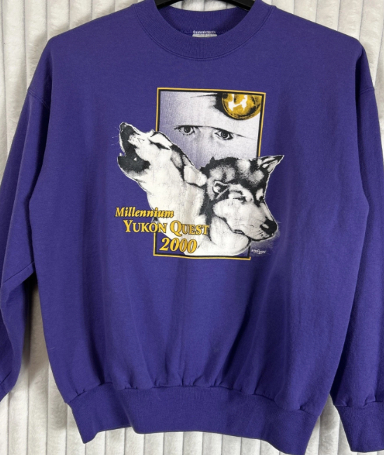 Yukon Quest sled dog race - 2000 sweatshirt