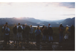 Midnight Sun Hike at Carcross, Yukon