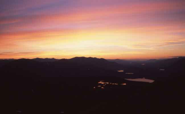 Midnight Sun Hike at Carcross, Yukon