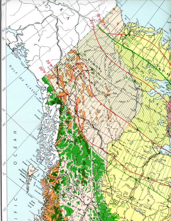 Permafrost in Northwest Canada, 1967