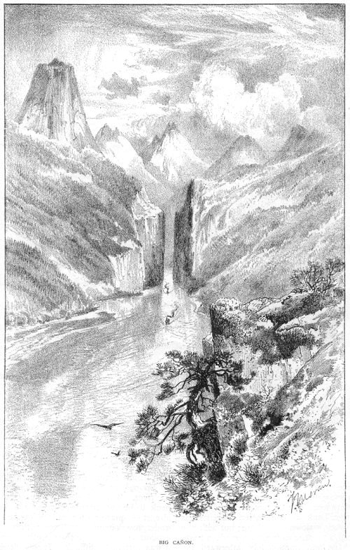 Big Canyon, Stickeen River - 1879