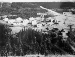 Canyon Creek, Alaska Highway, 1966