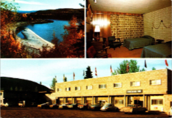 Fireside Inn, Alaska Highway, ca. 1980