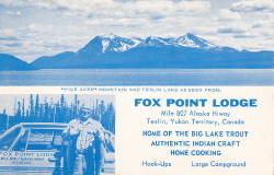 Fox Point Lodge, Alaska Highway, 1960s