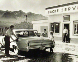 Haines Junction Inn, Alaska Highway, 1960s