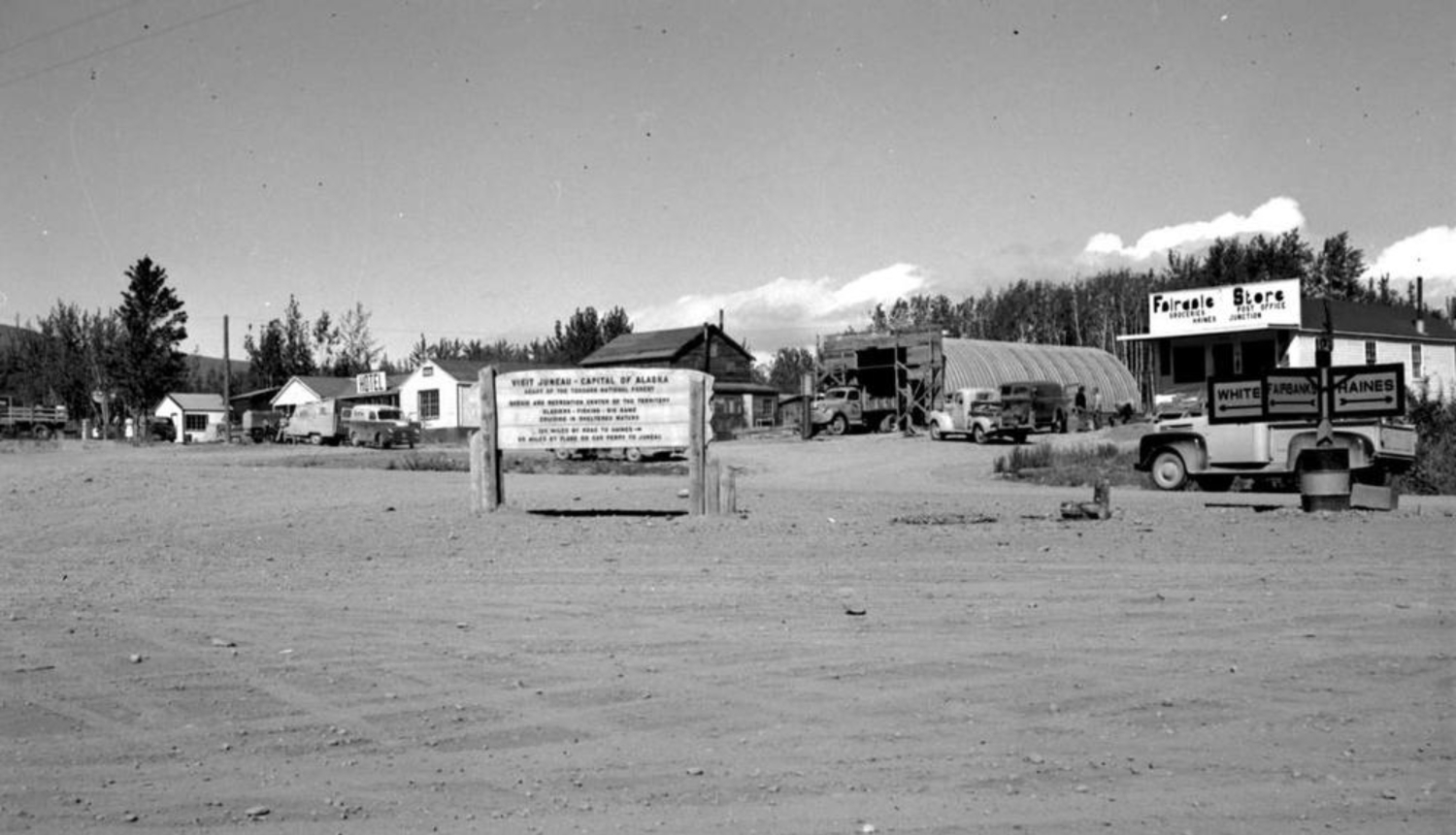 Haines Junction in 1951.