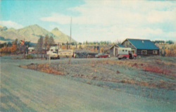Mackintosh Lodge, Alaska Highway, ca. 1962