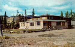Mike Nolan's Marsh Lake Lodge, Alaska Highway, ca. 1960