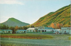 Toad River Lodge, Alaska Highway, 1965