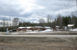 Upper Liard Lodge, Alaska Highway