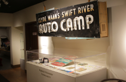 Swift River Auto Camp neon sign