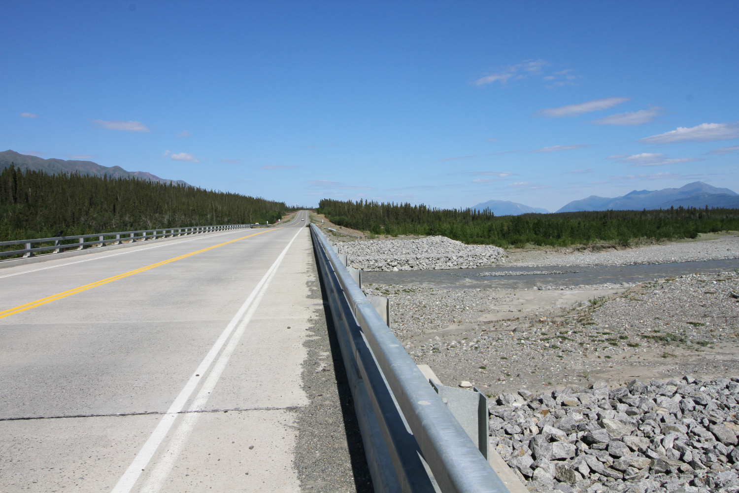 Duke River Bridge, Alaska Highway