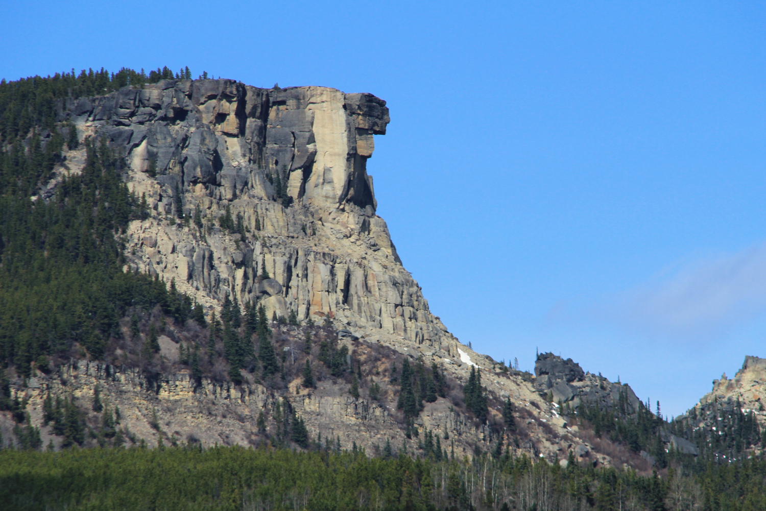 Indian Head Mountain, Alaska Highway