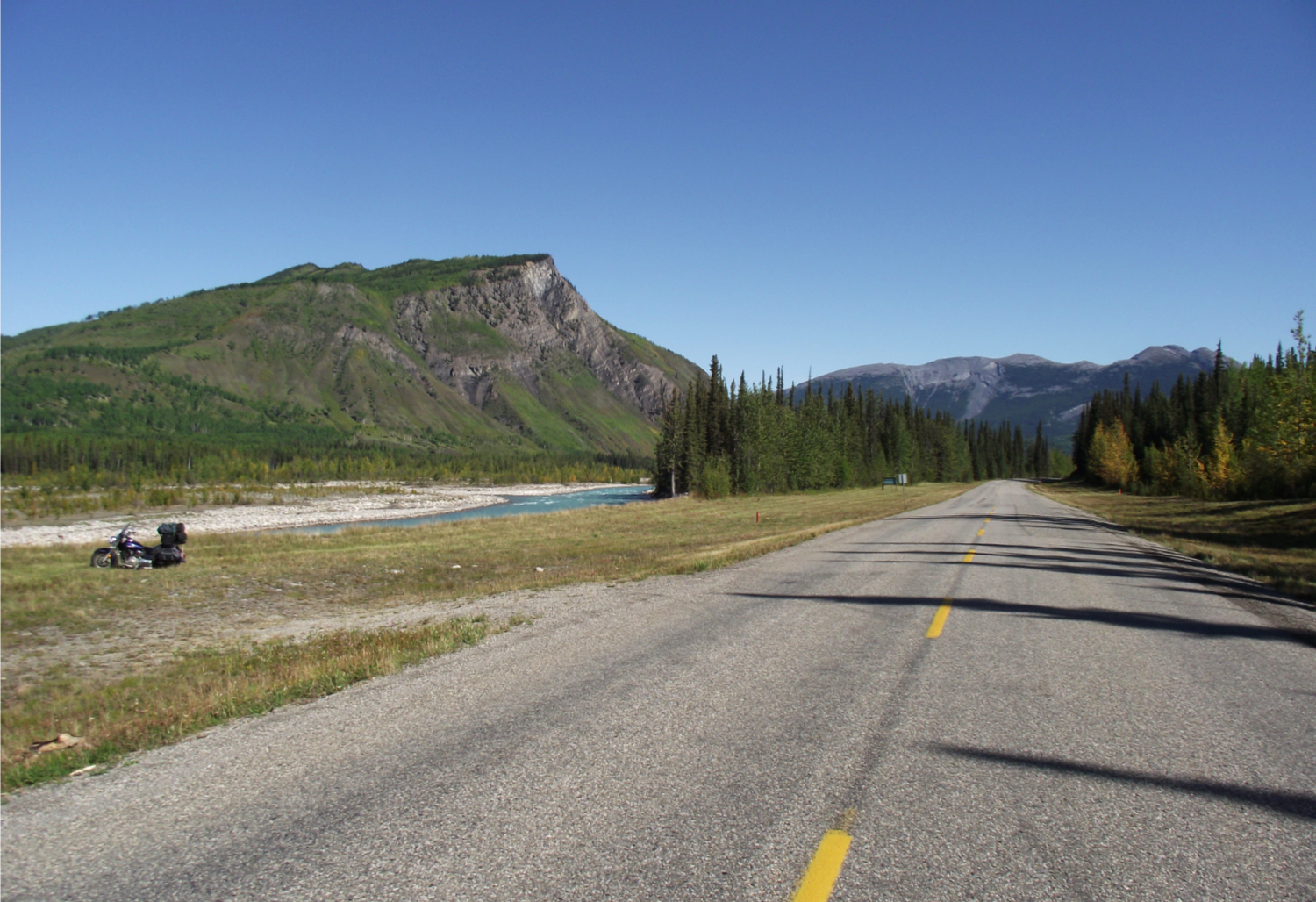Racing River, Alaska Highway