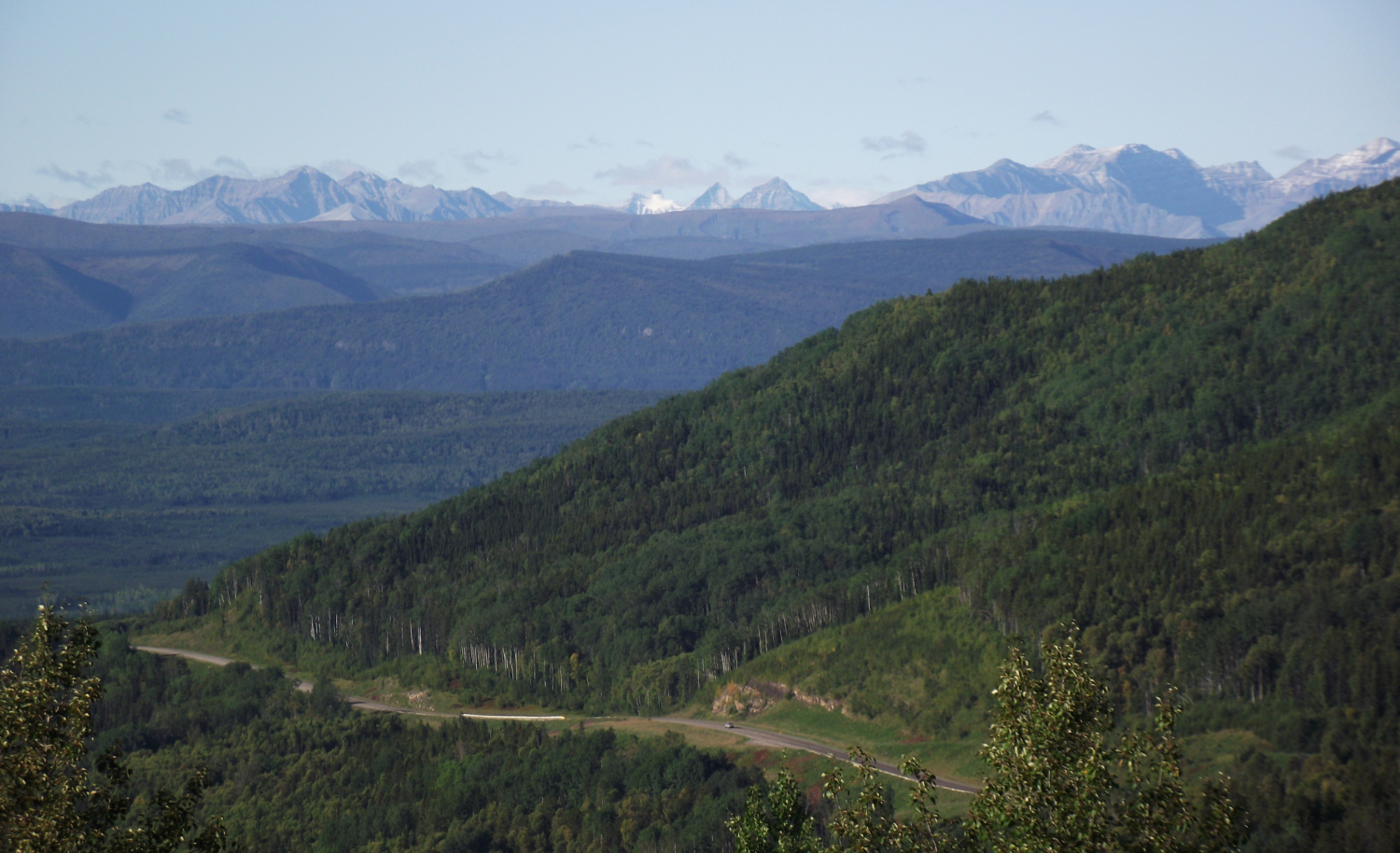 Steamboat Summit, Alaska Highway