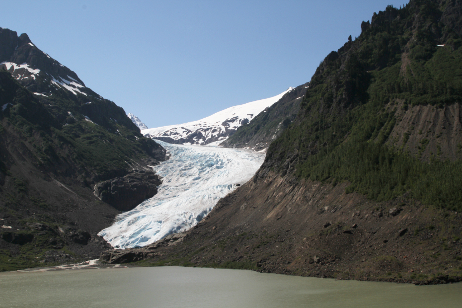 The Bear Glacier, Stewart, BC, in June 2018
