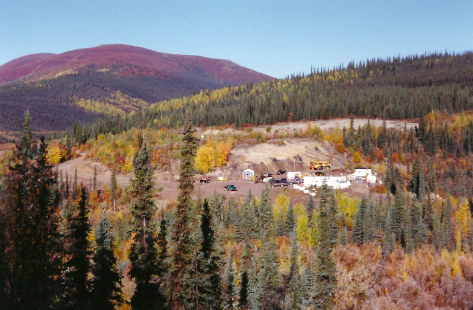 Placer Gold Mine in the Yukon