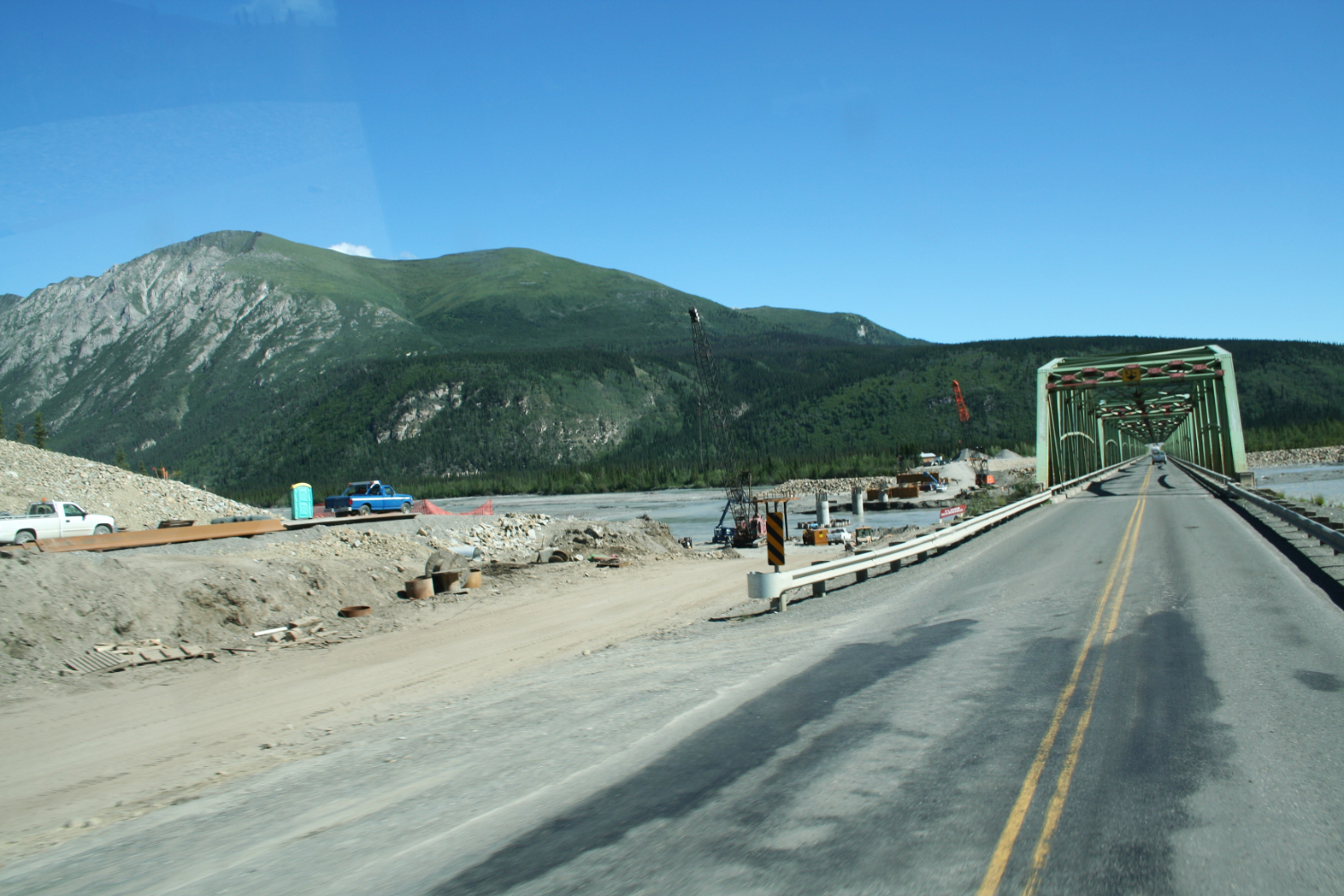 Donjek River Bridge, Alaska Highway