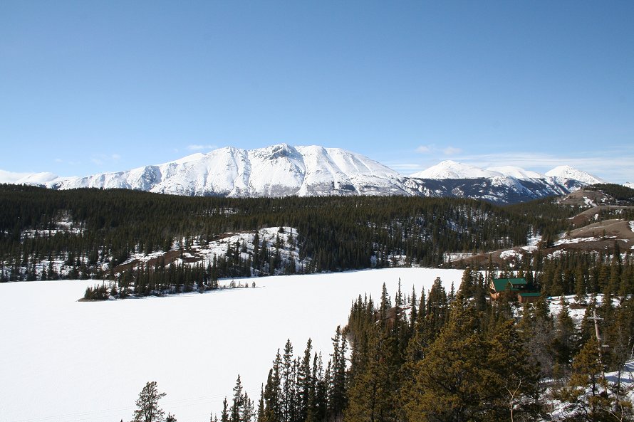 Emerald Lake in early April