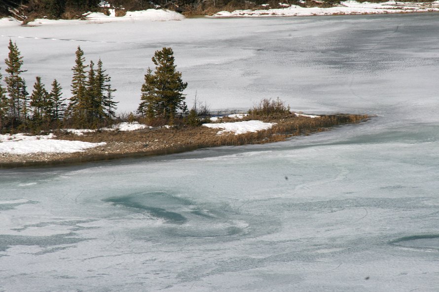 Emerald Lake in late April