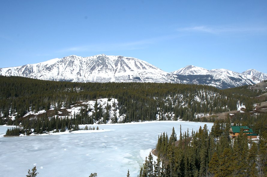 Emerald Lake in mid-winter