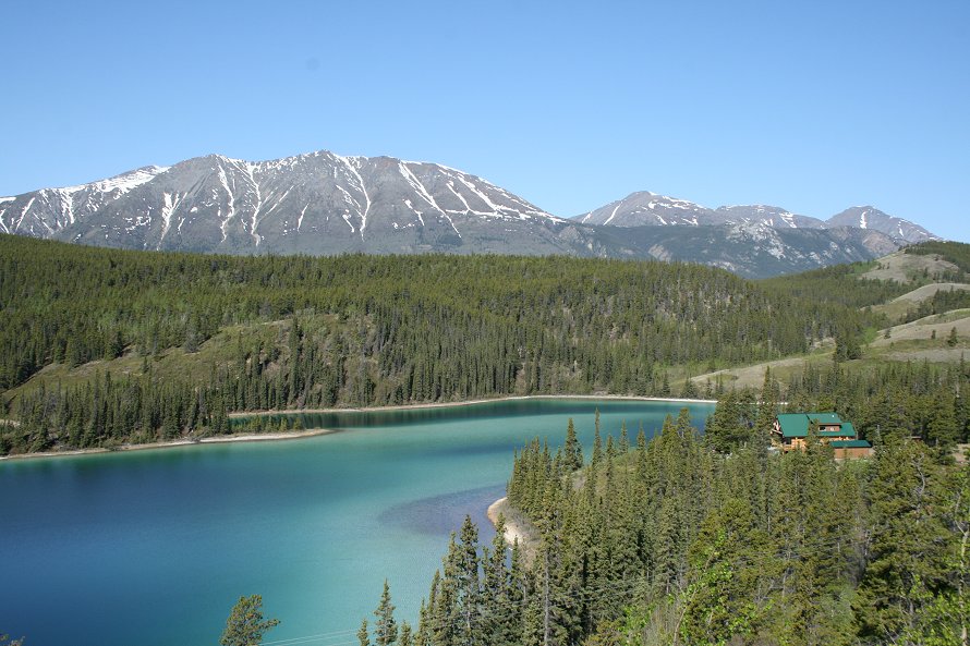 Emerald Lake in early April