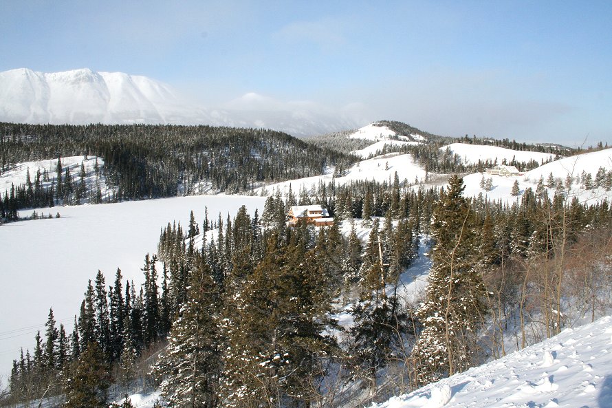 Emerald Lake in early March