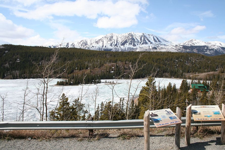 Emerald Lake in mid-winter