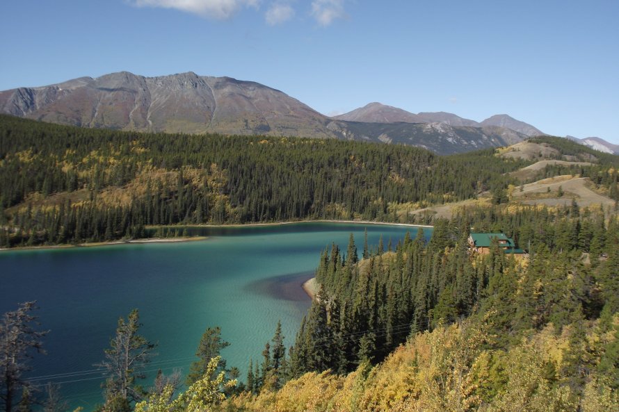 Emerald Lake in early April