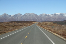 Samuel Glacier, Haines Highway