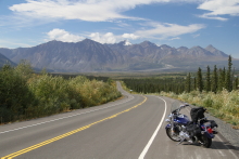 Haines Highway just south of Haines Junction, Yukon