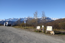 Pullout at Mile 48, Haines Highway, BC