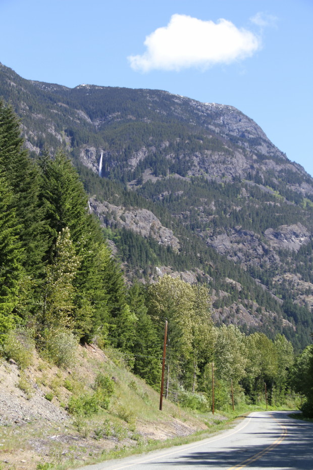 Horsetail Falls near Bella Coola, BC