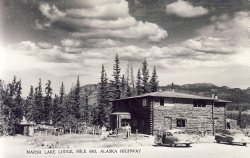 Marsh Lake Lodge, Alaska Highway, 1950s
